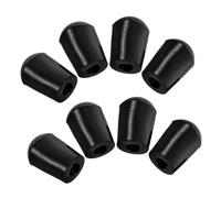 Kisangel 8 Pezzi Gomma Antiscivolo per Puntale Violoncello Protezione Pavimento Tampone Cuscinetto per Coda Strumento Bass Endpin Pad Stopper