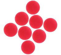 Kisangel 8 Pezzi Palline Mini Foam per Palline da Baseball in Spugna EVA Rosse Sicure per Giochi Indoor e Outdoor per Feste e Allenamento al Lancio e Colpo