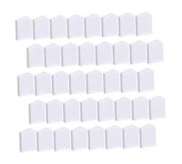 Kisangel 80 Pezzi Mini Libri Bianchi per Casa delle Bambole Miniature Resistenti e Compatti per Scaffali in Miniatura per Giochi di Ruolo e Progetti DIY