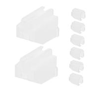 Kisangel 8pezzi Coperture Protettive Per Stilo Di Giradischi Protezione Per Ago Di Vinile Compatibile Con La Maggior Dei Marchi Facile Installazione Resistente e Affidabile Protezione
