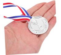Kisangel 9 Medaglie per Plastica con Medaglie Oro Bronzo per Giochi Feste e Competizioni