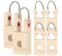 Kisangel Accessori per Pianoforte 6 Pezzi Supporto Asse Centrale in Materiale Sintetico Beige per Uso Professionale e Personale Funzionamento Semplice e Comodo
