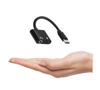 Kisangel Adattatore Audio Usb Tipo c in Convertitore Aux Per Microfono Stereo Da Tipo c Jack Da Ricarica Per Dispositivi