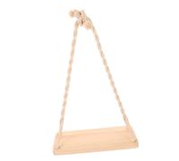 Kisangel Altalena in Legno Per Ragazzo Ragazza e Sedie a Dondolo in Legno Puntello, Accessorio Decorativo e Oggetti Di Scena Per La Fotografia, Leggero e Portatile Per Ambienti Ragazzo Ragazza