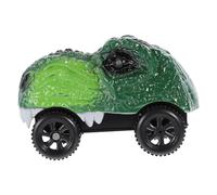 Kisangel Auto Da Pista Elettrica a Forma Di Dinosauro Verde Senza Batteria, Giocattolo Luminoso Per Ragazzo Ragazza, Accessorio Compatto Per Gioco Su Tavolo e Scaffale