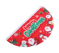 Kisangel Bandiera A Ventaglio Di Buon Natale - Bandiera A Forma Di Pupazzo Di Neve Di Babbo Natale Mezzo Ventaglio Natalizio Sfondo Fotografico Per Decorazioni Natalizie
