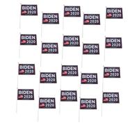 Kisangel Bandiere Mano Biden Elezioni Presidenziali Usa Accessorio Portatile e Resistente per Supporto Festivo