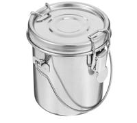 Kisangel Barattolo per Pittura in Acciaio Inox Spesso Coperchio