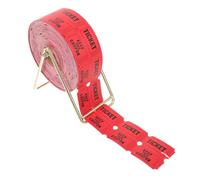 Kisangel Biglietti Lotteria Rotolo con Dispenser in Resistente per Eventi e Carnevali Etichette Ticket Facili da Usare e Conservare