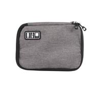 Kisangel Borsa Organizer per Accessori Elettronici Portatile Custodia per Cavi e Auricolari con Scomparti Multipli Resistente e Facile da Pulire per Viaggi e Ufficio