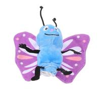 Kisangel Burattino Mano Farfalla in Peluche Sicuro per Giocattolo Educativo Interattivo per Teatro e Gioco di Ruolo Design e Morbido per Sviluppo Sensoriale