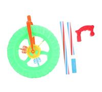 Kisangel Carrozzina da Apprendimento per Ruote Girevoli Educativo in PVC Sicuro Camminatore con Animali Cartone Training per e Osservazione Bambina Colore Casuale Colore Casuale
