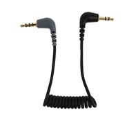 Kisangel Cavo Audio Adapter Maschio Maschio Trs Trrs con Connettori Placcati Ossidazione per Microfoni e Video Compatibile con Rode Trasmissione Audio Chiara e Duratura