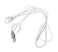 Kisangel Cavo per Scherma Trasparente Filo Conduttivo Professionale Resistente agli Urti Materiale Morbido per Adattamento Corpo Filo Recinzione Sicuro e Stabile per e Maschera