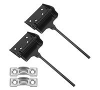 Kisangel Cerniera Autobloccante a Molla per Porta Chiusura Automatica 90° 2 Pezzi, Cerniere Chiudiporta in Metallo per Porte Pesanti, Funzionamento Silenzioso per Uso Interno ed