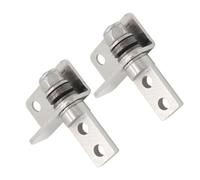 Kisangel Cerniera Rotante per Mobili 2 Pezzi in Materiale Resistente per Porte e Armadi Pieghevoli Adatta a Ufficio Scuola e Garage