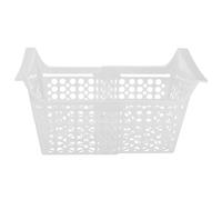 Kisangel Cestino Freezer Estensibile Regolabile Drenaggio Organizer Multifunzione per Congelatore Resistente e Facile da Pulire Adatto a Molti Modelli di Frigorifero