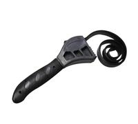 Kisangel Chiave a Nastro in Gomma Regolabile 2 Pezzi Apribottiglie Multifunzionale Manico Imbottito Apribarattoli e Apriscatole Flessibile per Uso Domestico e Riparazioni Auto