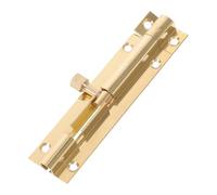 Kisangel Chiavistello per Porta Scorrevole in Ottone Vintage 3 Pollici Viti Serratura a Chiavistello Resistente per Porte e Finestre in Legno Set di Sicurezza Versatile per Interni ed