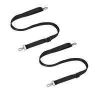 Kisangel Cinghie Regolabili per Gambe Coperta Cavallo 2 Pezzi in Nylon Resistente 1,5 M Larghezza 2,5 Cm con Fibbie Girevoli per Fissaggio Sicuro e Protezione Gambe Cavalli Uso