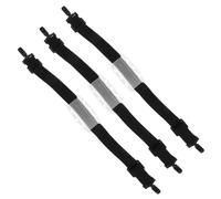 Kisangel Cinturino Sotto Barba Regolabile Per Casco Da Sicurezza 3 Pezzi Protezione Elastica in Poliestere e Gomma Per Uso Lavorativo