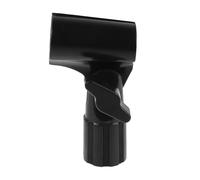 Kisangel Clip Porta Microfono Regolabile in Metallo 17-25 Mm Adattatore Vite 3/8, Morsetto per Supporti Microfono, Accessori per Registrazione e Interviste, Compatto e Facile da