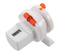 Kisangel Contatore di Lenze da Pesca Portatile in ABS Installazione Facile per Mulinelli e Lenze, per Pesca All'aperto e Uso in Tutte Le Condizioni