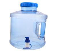 Kisangel Contenitore per Acqua da Campeggio con Rubinetto Integrato Vaschetta in Plastica Alimentare con Ampia Bocca per Facile Pulizia Serbatoio Portatile Leggero e Resistente per Viaggi