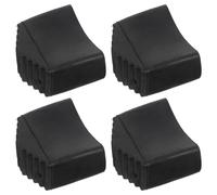 Kisangel Coperture Antiscivolo per Scala Domestica in Gomma Resistente 4 Pezzi, Accessori per Piedini Scala Protezione Antiusura, Adatte per Sicurezza e Stabilità in Ambienti Domestici