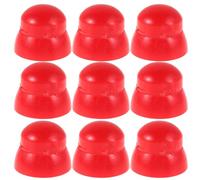 Kisangel Coperture per Bulloni in Plastica Rosso M10 Protezioni per Dadi e Viti 50 Pezzi Anti-graffio e Sicurezza per Scivoli All'aperti Bambini per Attrezzature da Parco Giochi