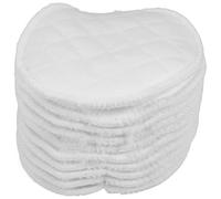 Kisangel Coppette 20 Bianco Cotone in e Assorbilatte Riutilizzabili, Morbide Traspiranti per, per Mamme in Allattamento e Post Parto