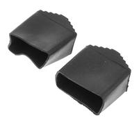 Kisangel Copripiedi Antiscivolo per Scale 2 Pezzi, Cuscinetti Protettivi in Gomma per Gambe Scala Pieghevole 2x4 Cm, Protezione Stabile per Pavimenti Interni e Superfici Delicate