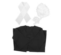 Kisangel Costume da Giudice per Set da Ruolo per Feste e Halloween Taglia per Attività Educative