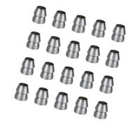 Kisangel Cunei in Metallo Manico Rotondo 20 Pezzi Per Martello Spaccalegna Accessori Per Installazione Utensili Da Giardino Patio e Prato