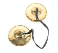 Kisangel Cymbals Bell Rame Per Meditazione Strumento Musicale Portatile Per Yoga e Pratiche Zen Campana Artigianale Rame Per Cerimonie e Riti Spirituali Design Elegante e Compatto Per