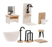 Kisangel Decorazione Bagno Modellino da Bagno e Doccia per Camera Leggero e Portatile