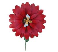 Kisangel Decorazione Di Girasoli In Ferro Battuto Decorazione Da Giardino Con Fiori Piante Artificiali Per Decorare Ornamenti Da Prato Per Esterni Decorazioni Da Giardino Per Esterni