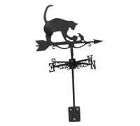Kisangel Decorazione Indicatore Vento Inossidabile Vane Cat e Mouse per Facile e Resistente per Cortili e