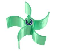 Kisangel Decorazione Mini Ruota ad Acqua in Resina per Acquario Mulino Vento Rotante con Movimento Dinamico Accessorio Resistente alle Intemperie per Acquari e Mini Paesaggi Acquatici