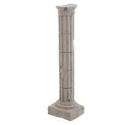 Kisangel Decorazione per acquario, rovine d'epoca, colonna romana, ornamento per acquario, colonna pilastro, ornamento per acquario, paesaggio per gamberi, granchi, betta, guppy