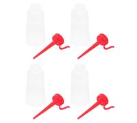Kisangel Dispenser per Olio Macchine da Cucire 4 Pezzi 160ml con beccuccio Lungo plastico per Manutenzione e lavori Vari