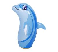 Kisangel Dolphin Inflatable Pool Float Colore Gonfiabile per Piscina Decorazione per Estivi Divertimento