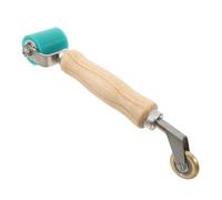 Kisangel Doppio rotolo in silicone e ottone per saldatura e vernice parete strumento portatile per rifinitura cuciture e riparazioni edili leggero e versatile per ristrutturazioni e