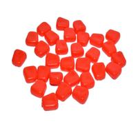 Kisangel Esche Artificiali da Pesca in Silicone a Forma di Mais Morbido Aspetto Realistico e Sapore Naturale 50 Pezzi per Pesca alla Carpa in Fiumi