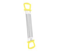 Kisangel Estensore per in Acciaio Esercitatore Fitness per Petto Maniglia Ergonomica Gialla Attrezzo Palestra Casa per Allenamento Muscolare Completo