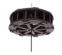 Kisangel Feng Shui Water Wheel Aquarium Decoration Rotating Desktop Water Wheel Statue for Fish Tank DIY Micro Landscape Fountain Accessory Air Humidification And Natural Aesthetic Enhancer