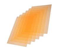 Kisangel Fogli Diffusori Di Luce 6 Pezzi Gel Colorati in Pvc Resistente Per Illuminazione Film e Uso Didattico