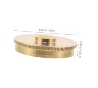 Kisangel French Horn Bottom Cap in Material Detachable Valve Cover For Easy Replacement Enhances Sound Stability For Students And Musicians