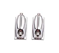 Kisangel Gancio Per Rullante in Ferro Tirante a Doppia Estremità Accessori Per Batteria Set Da 2 Pezzi Ganci Ad Artiglio Per Rullante e Grancassa