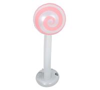 Kisangel Giant Inflatable Lollipop Balloon in PVC Weatherproof Candy Party Decoration For Christmas Lawn Birthday And Outdoor Pool Events